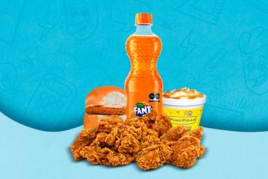 Pollo Pops Con Slider